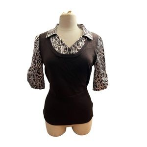 Vintage Y2K Business Style Top